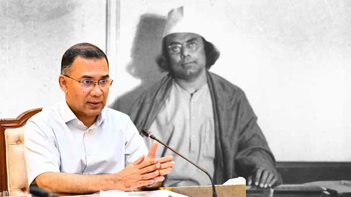 জাতীয় কবি এ ভূখণ্ডে জন্ম না নিলেও তার হৃদয়জুড়ে ছিলো বাংলাদেশ