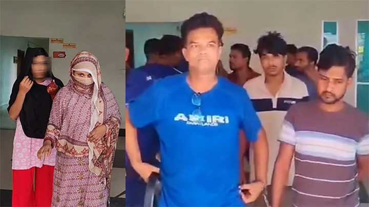 গাইবান্ধায় অনলাইন অশ্লীল কনটেন্ট তৈরির অভিযোগে দুই নারীসহ চারজন কারাগারে