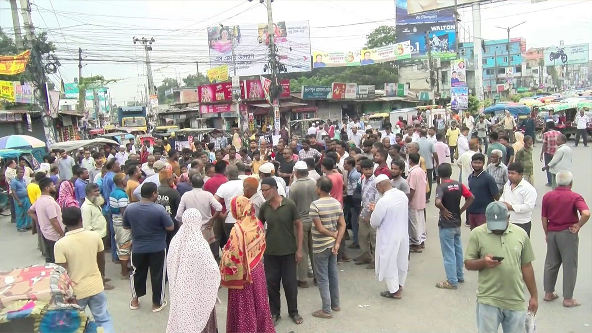 প্রিপেইড মিটার বাতিলের দাবিতে স্তব্ধ রংপুর কর্মসূচি পালিত