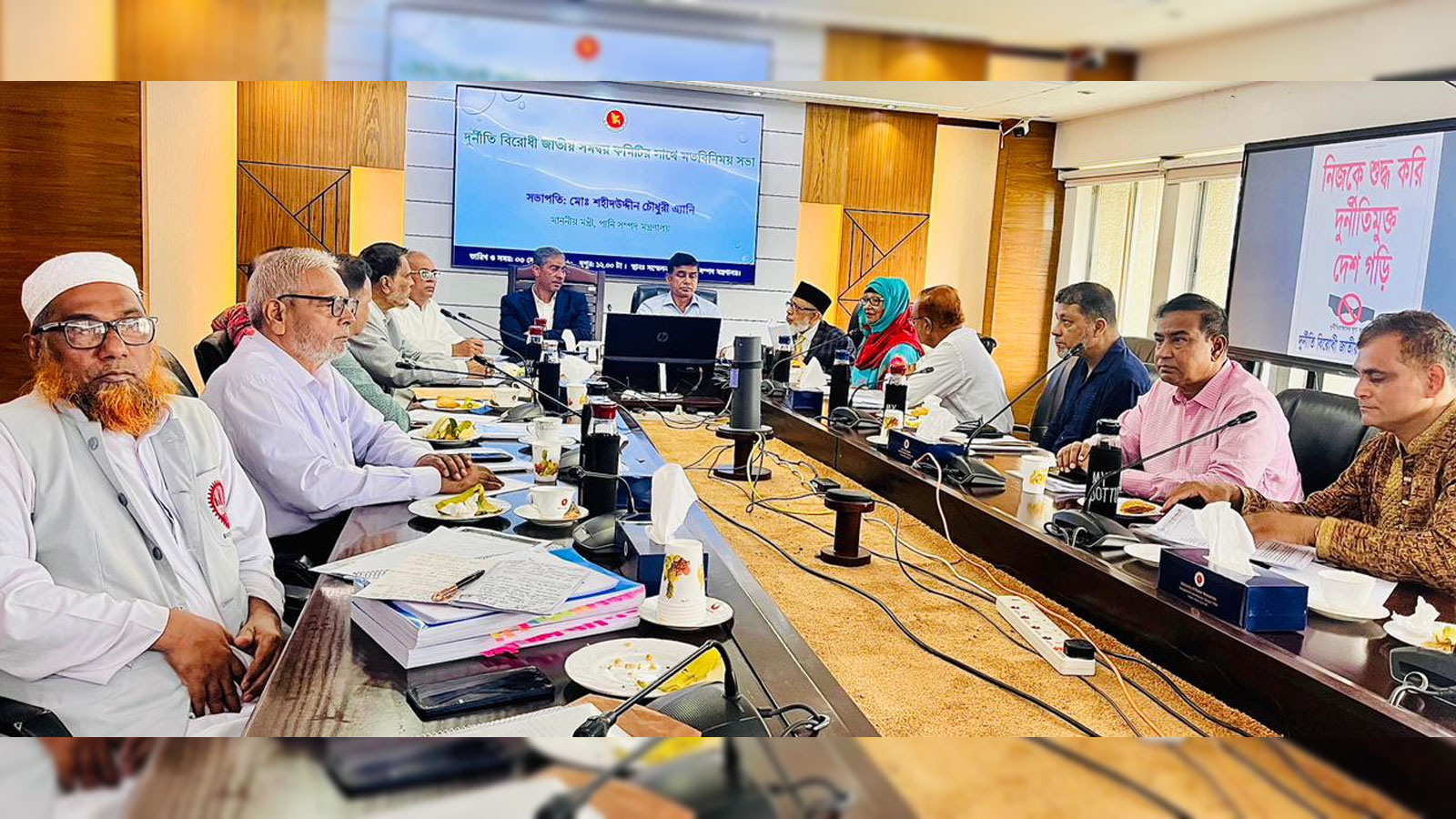 পানি সম্পদ মন্ত্রণালয়ের দুর্নীতি সহনীয় পর্যায়ে আনার অঙ্গীকার মন্ত্রীর