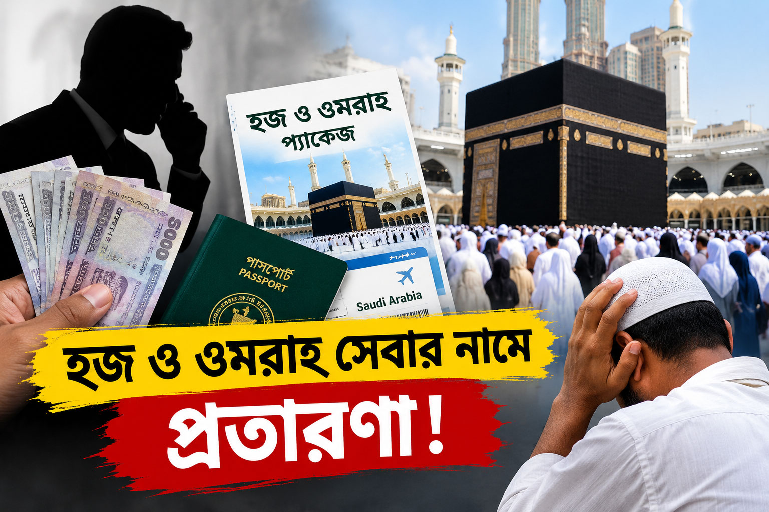 হজ্জ ওমরাহ সেবার নামে প্রতারণা !