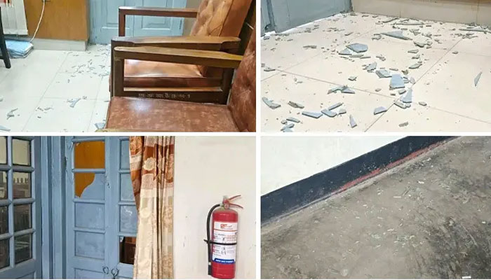 বিদ্যুৎ নিয়ে সমালোচনা করায় বিচারকের বিরুদ্ধে বিক্ষোভ, আদালতে ভাঙচুর