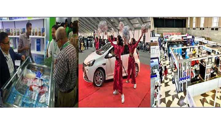 আইসিসিবিতে তিন প্রদর্শনী, নজর কাড়ছে আধুনিক প্রযুক্তি ও গাড়ির বাজার