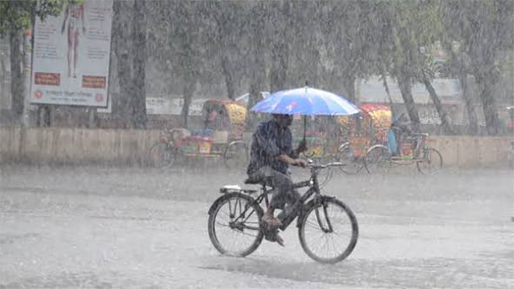 উত্তরাঞ্চলসহ সারা দেশে টানা পাঁচ দিন বৃষ্টির পূর্বাভাস